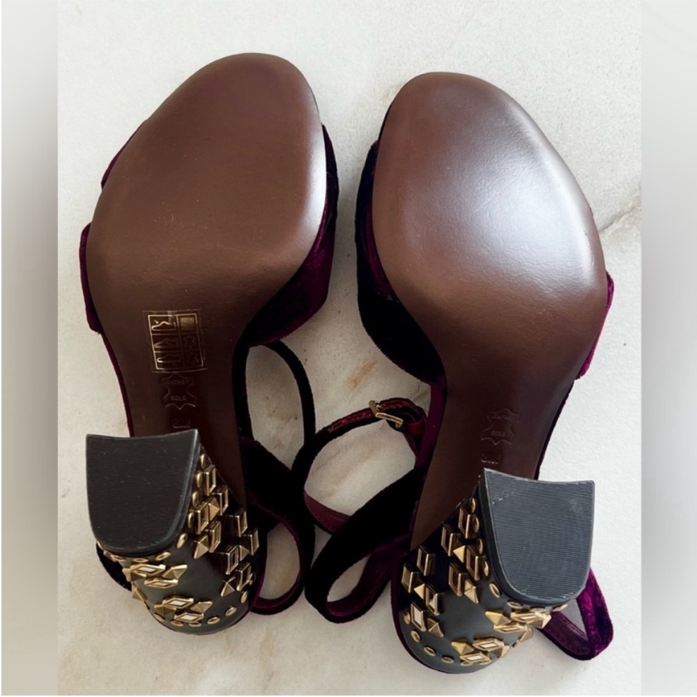 Tory Burch block heel shoes NWOT - Picture 10 of 11